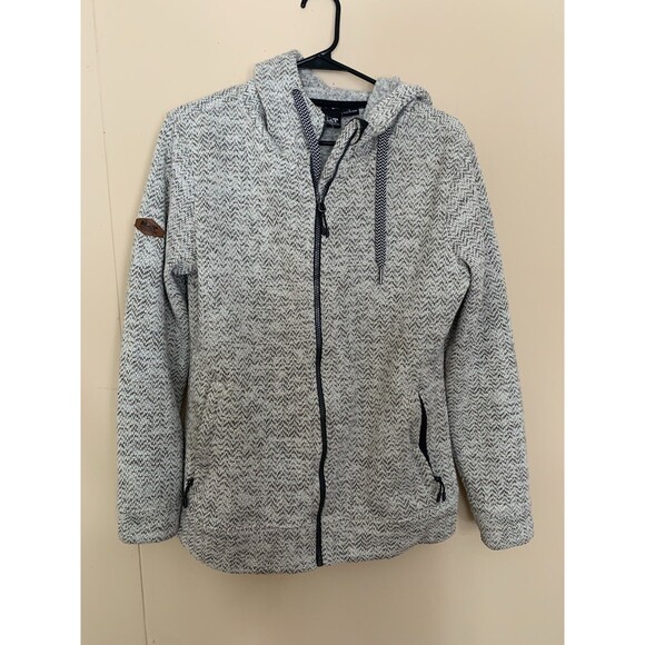 MT Mountaineering Knit Hooded Womens Large Jacket Soft - Picture 1 of 4